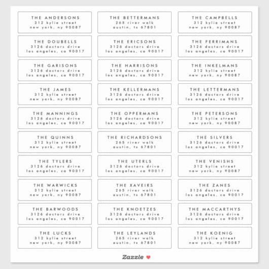 個々のゲストア結婚ドレスのスタンプのラベルを編集 シール (シート)