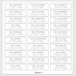 個々のゲストア結婚ドレスのスタンプの編集 シール