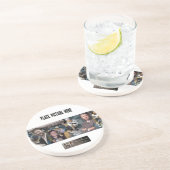 個々の写真が付いているマリオのモザイクコースター コースター (側面)