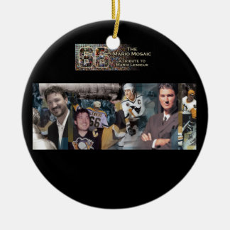 個々の写真を持つマリオのモザイクオーナメント セラミックオーナメント