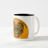 個々の患者にユーモアをもたらす ツートーンマグカップ (正面右)