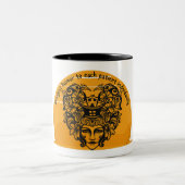 個々の患者にユーモアをもたらす ツートーンマグカップ (中央)