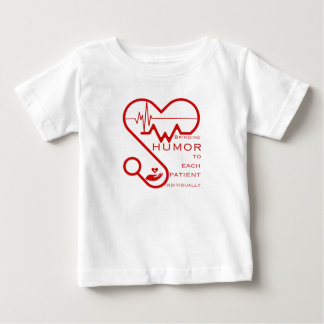 個々の患者にユーモアをもたらす – ナース ベビーTシャツ