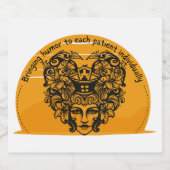 個々の患者にユーモアをもたらす ビールラベル (シングルラベル)