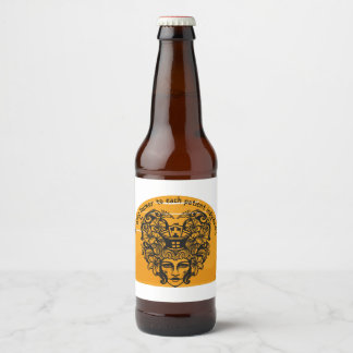 個々の患者にユーモアをもたらす ビールラベル