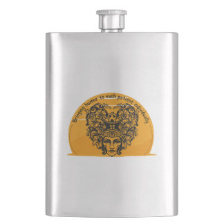 個々の患者にユーモアをもたらす フラスク