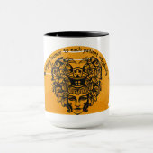 個々の患者にユーモアをもたらす マグカップ (中央)