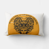 個々の患者にユーモアをもたらす ランバークッション (正面)