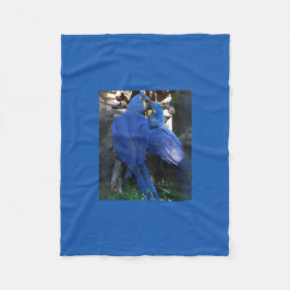 _個のパロトを毛布で覆う フリースブランケット