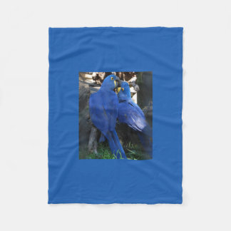 _個のパロトを毛布で覆う フリースブランケット