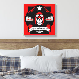 個人および商用パイロットギフト キャンバスプリント