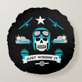 個人および商用パイロットギフト ラウンドクッション