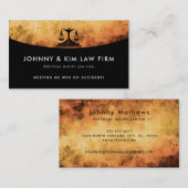 個人けが法人スローガン名刺 名刺 (正面/裏面)