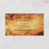 個人けが法人スローガン名刺 名刺 (裏面)