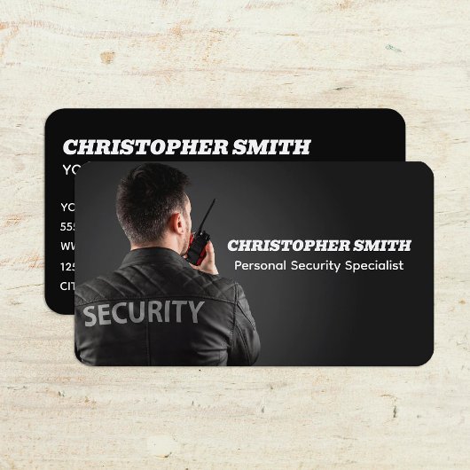 個人のセキュリティ 名刺