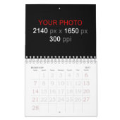 個人の作成 カレンダー (2月 2027)