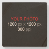 個人の作成 ストーンコースター (正面)