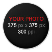 個人の作成 セラミックノブ (正面)