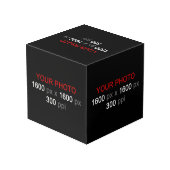 個人の作成 フォトキューブ (裏面アングル)