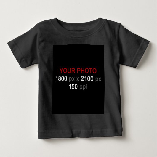 個人の作成 ベビーTシャツ (正面)