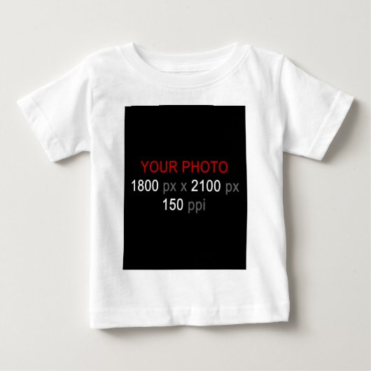 個人の作成 ベビーTシャツ (正面)