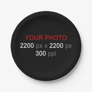 個人の作成 ペーパープレート