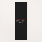 個人の作成 ヨガマット (正面)