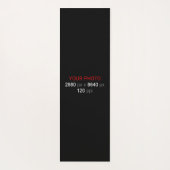 個人の作成 ヨガマット (裏面)