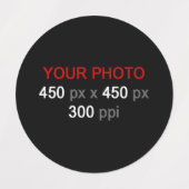 個人の作成 ラベル (デザイン1)