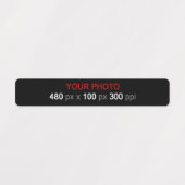 個人の作成 ラベル (デザイン1)