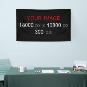 個人の作成 横断幕 (トレードショー)