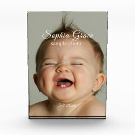 個人の写真名日付 フォトブロック