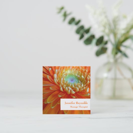 個人の名刺 スクエア名刺 (スタンド正面)