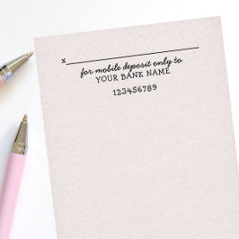 個人の場合のみモバイル入金に可愛い セルフインキングスタンプ