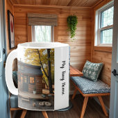 個人の小さなホームフォトを作成する コーヒーマグカップ
