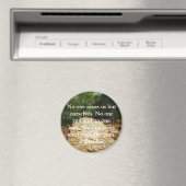 個人の救済と選択についての仏引用文 マグネット (インサイチュ (食洗機))