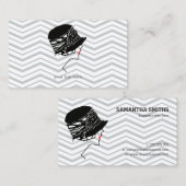 個人の買い物客スタイリスト 名刺 (正面/裏面)