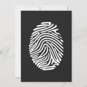 個人の身元 招待状 (正面)