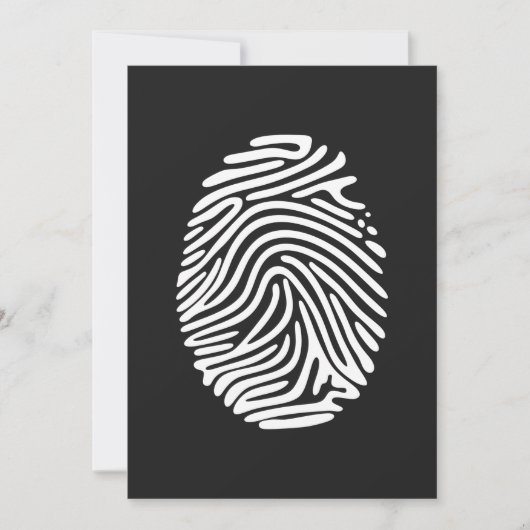 個人の身元 招待状 (正面)