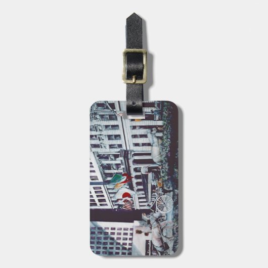 個人イメージをロード ラゲッジタグ (正面縦)