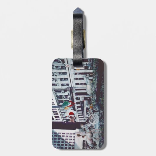 個人イメージをロード ラゲッジタグ (裏面縦)