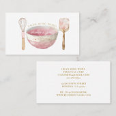 個人エレガントシェフのケータラー 名刺 (正面/裏面)