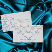 個人エレガントスタイリッシュファンシーワードローブスタイリスト 名刺