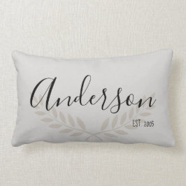 [個人エレガント用のファミリ名と設定]を使用する。日付 ランバークッション