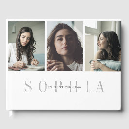 個人エレガント3写真バルミツワー ゲストブック