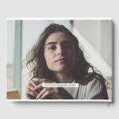 個人エレガント3写真バルミツワー ゲストブック (裏面)