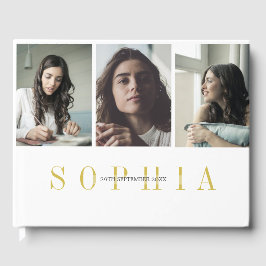 個人エレガント3写真バルミツワー ゲストブック