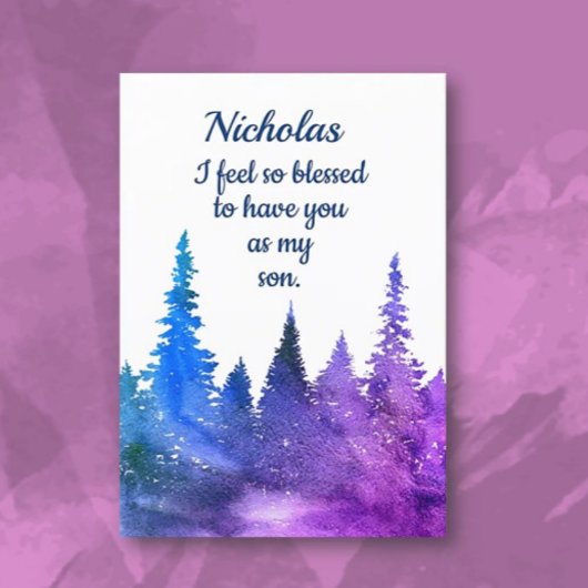 個人カスタムハッピーバースデーの名刺 カード