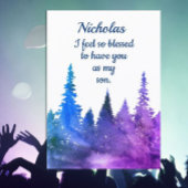 個人カスタムハッピーバースデーの名刺 カード