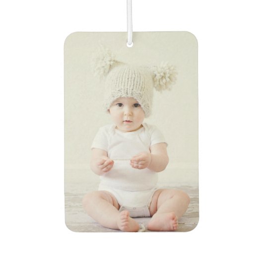 個人カスタム写真 カーエアーフレッシュナー (正面)